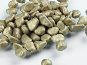 Gold Colored Glass Beads Aquarium Decoration