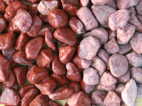 Red Pebble Stone