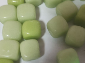 Glow in the Dark Glass Cube