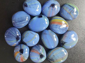 Aquarium Decorative Glass Flat Pebble