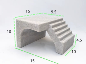Natural Sandstone Turtle Ramp Basking Platform Habitat Decor