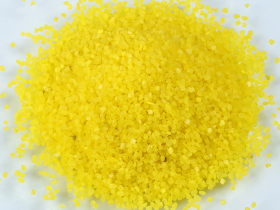 Yellow Aquarium Glass Sands