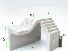 Customized Sandstone Habitate for Turtle Pet